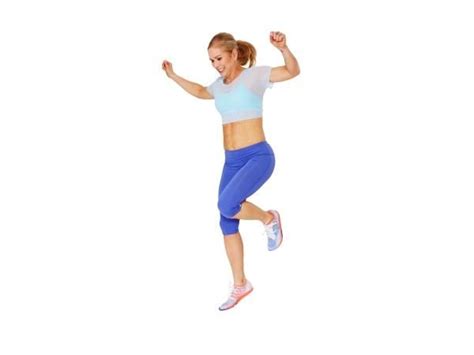 Single Leg Hops Balance On One Leg With Opposite Knee Lifted And