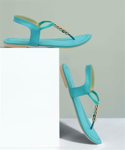 Buy Myra Green Flat Sandal For Women Online At Best Prices In India