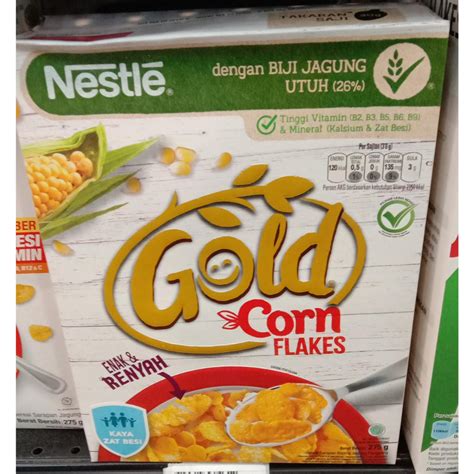 Jual Nestle Gold Corn Flakes G Shopee Indonesia