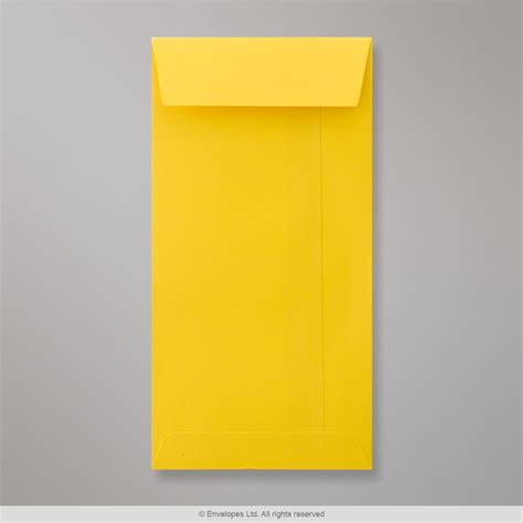 220x110 Mm DL Dark Yellow Pocket Envelope DYDLPPS DL 220x110