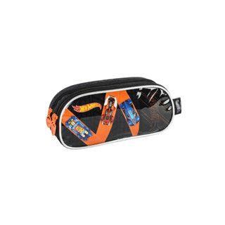 Estojo Triplo Escolar Meninos Hot Wheels Ei41495 Luxcel Estojo Escolar Magazine Luiza