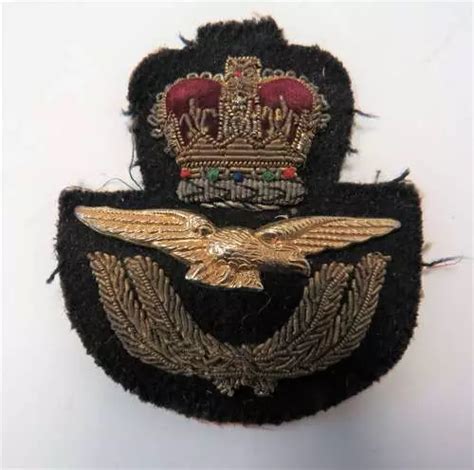 Post Royal Air Force Officers Cap Badge In Other Raf Badges