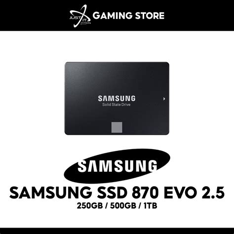 Samsung 870 Evo 2 5 Sata Iii Ssd 250gb 500gb 1tb 2tb Shopee Malaysia