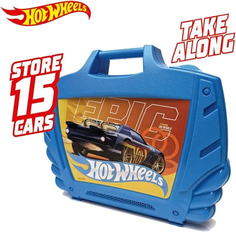 Hot Wheels Storage Car Case I Stores Upto Cars I Easy Grip Carrying Handle Cars Not Included
