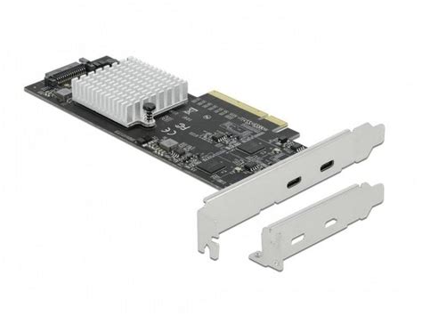 Delock PCI Express Karte USB 3 2 Gen2x2 2x USB C Alltron