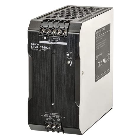 Omron Switching Mode Power Supply S8VK C24024 In 100 240 VAC Out 24