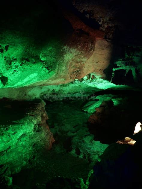 Natural Cave Near The Lake Of The Ozarks In Mo Stock Photo Image Of