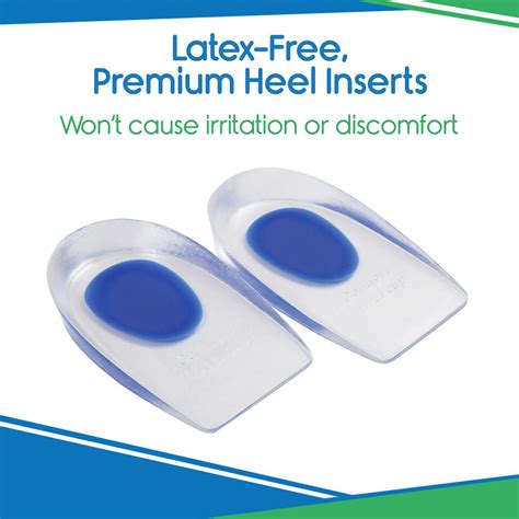 Vive Health Silicone Heel Cups Comfort Support