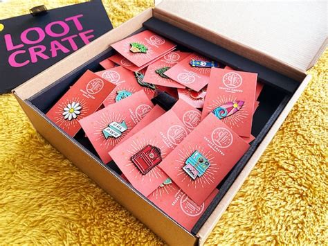 Ultimate Loot Crate Of Enamel Pin Badges And Stickers From Etsy