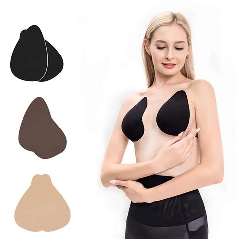 Silicone Push Up Invisible Bra Adhesive Nipple Cover Pasties Boob Breast Lift Tape Cache For