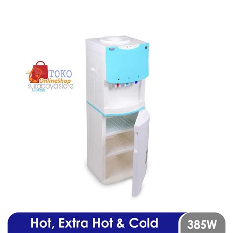 Jual Dispenser Air Minum Galon Atas Extra Hot And Cold Cosmos Cwd Shopee Indonesia