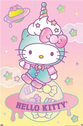 SANRIO - 24 DREAMLAND - HELLO KITTY POSTER (22" X 34")