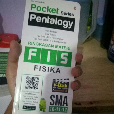 BUKU RUMUS PELAJARAN SMA POCKET PENTALOGI SERIES RINGKASAN MATERI