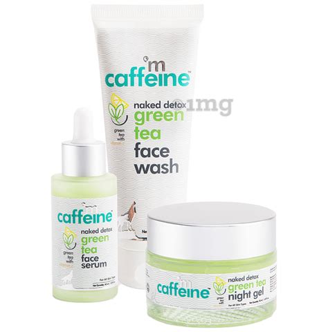 MCaffeine Green Tea Am Pm Routine Kit Buy Box Of 1 0 Kit At Best Price