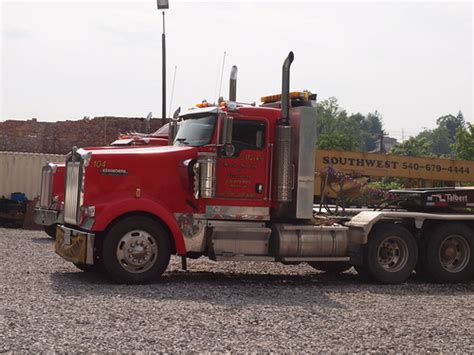 048 Kenworth W900 Lowboy Jj Ryan Flickr