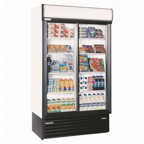 Staycold SD1140 Glass Door Fridge Sliding 890 Litre Fittings 4 Shops