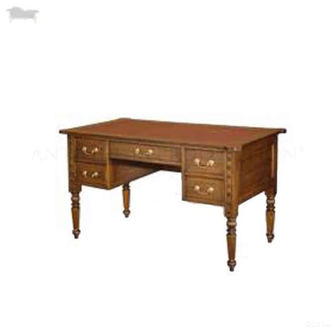 Colonial California Reproduction Desk 5 Draw Antique Reproduction Shop