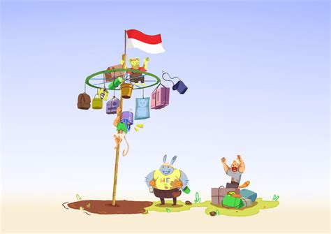 Panjat Pinang By Brianra On Deviantart