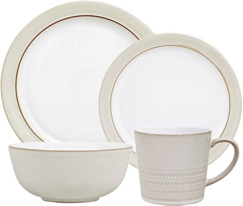 Amazon Denby Usa Natural Canvas Pc Placesetting Pasta Bowls