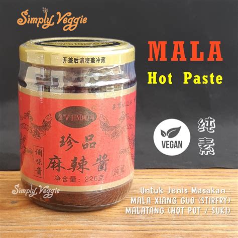 Jual Vegan Mala Hot Paste Vegetarian Mala Xiang Guo Szechuan Mala Hot Pot Shopee Indonesia