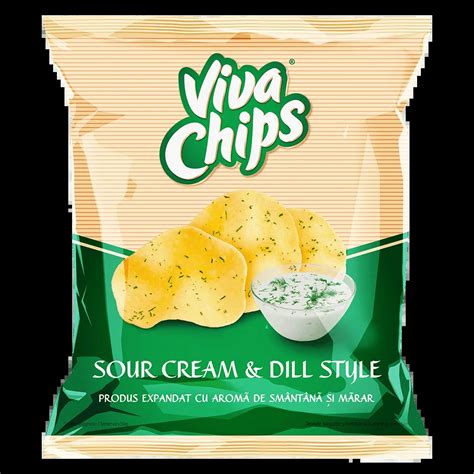 Viva Chips Cu Arom De Sm Nt N I M Rar G Buc Bax European