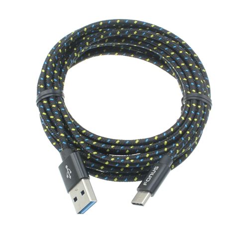 Type-C 10ft USB Cable for Samsung Galaxy Fold Phone - Charger Cord Power Wire USB-C Long Braided ...