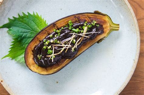 Miso Glazed Eggplant Nasu Dengaku Recipe