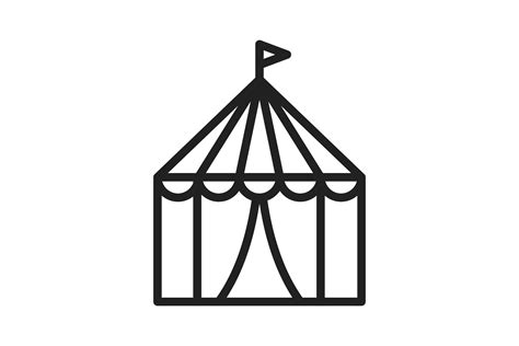 Circus Tent Icon