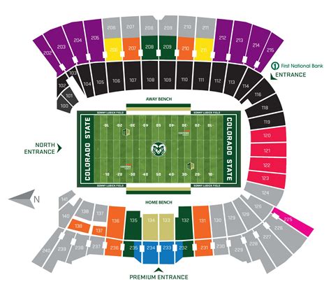 Canvas Stadium Seating Chart - Seating plans of Sport arenas around the World