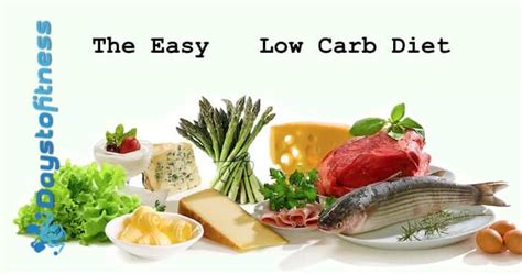 The Easy Low Carb Diet Days To Fitness