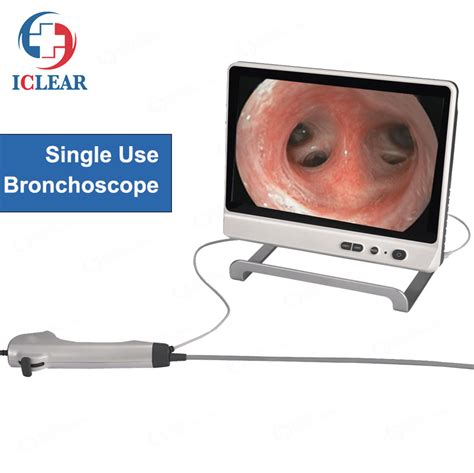 Single Use Endoscope Disposable Single Use Flexible Video Bronchoscopy