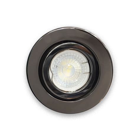 UKEW Round Adjustable Ceiling Recessed Downlights Pack Of 10 GU10 LED