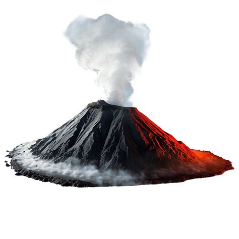 Download Steamy Volcano Eruption Png Koe