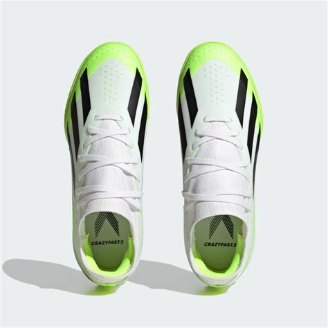 Adidas X Crazyfast 3 Turf Boots White Adidas UAE