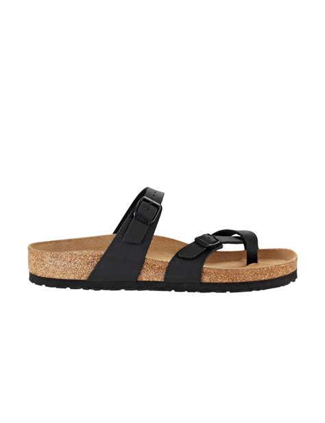 Birkenstock Mayari Black Narrow Denim And Cloth