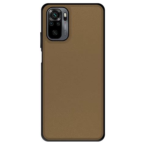 Capa Xiaomi Redmi Note 10 10s Efeito Pele Magnética Castanho Copertini