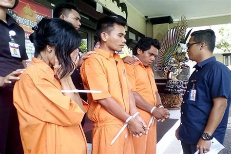 Beraksi Di Gianyar Pasangan Spesialis Pencuri Kunci Nyantol Dibekuk