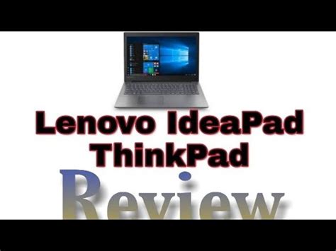 Lenovo Ideapad Thinkpad Laptop Review Youtube