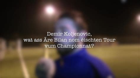 Demir Koljenovic Ass Hueschtert An Der BGL Ligue Ukomm Luxemburger Wort