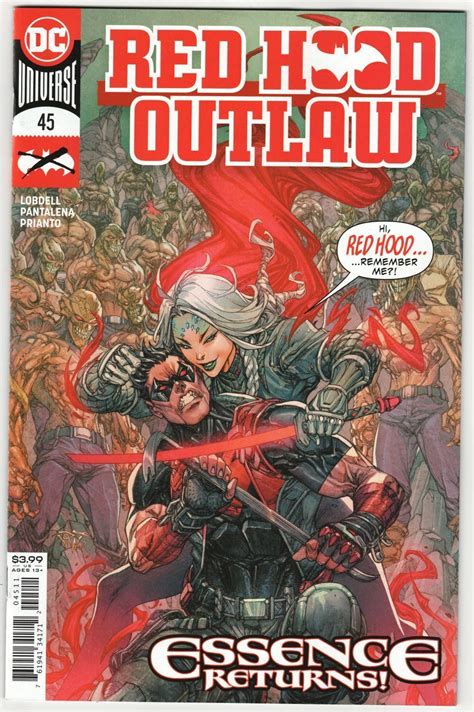 Red Hood Outlaw 45 Main Cvr Pantalena Dc 2020 Nm Comic Books Modern Age Dc Comics