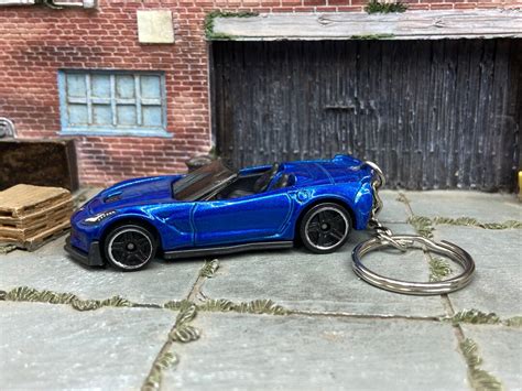 Custom Hot Wheels Keychain Key Chain Zipper Pull Chevy Etsy