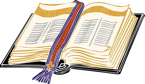 Bible With Cross Clip Art Clipart Best