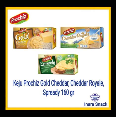 Jual Keju PROCHIZ Gold Cheddar Cheddar Royale Spready 160 Gr