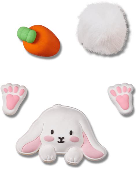 Make Your Own Bunny 5 Pack Jibbitz Charms Crocs