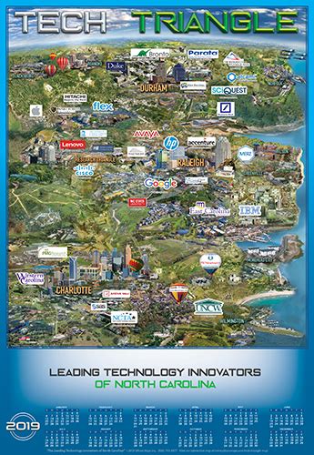 Silicon Maps Promotional Industry Maps For High Tech And Biotech Regions