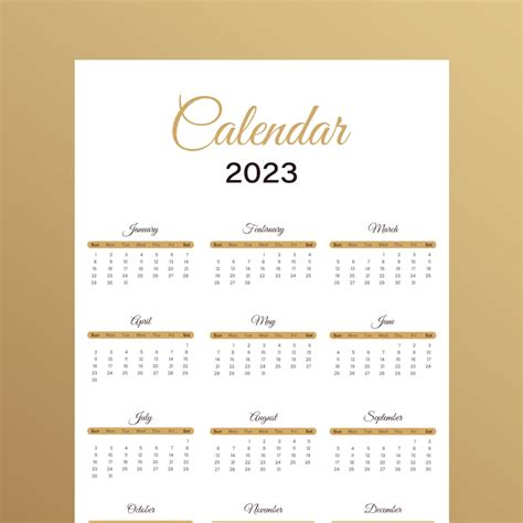 2023 Aesthetic Minimalist Printable Calendar 2023 Simple Etsy Schweiz