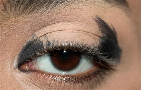 Black And White Eye Makeup - Step by Step Tutorial With Pictures