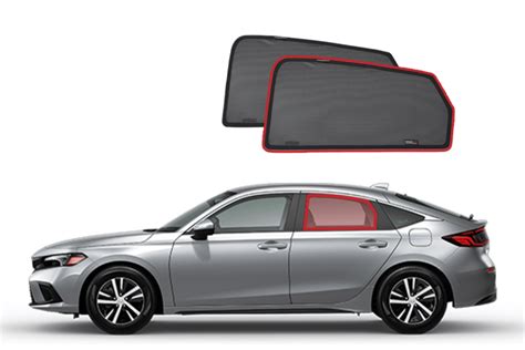 Honda Civic Sunshades Perfect Fit Guaranteed Snap Shades