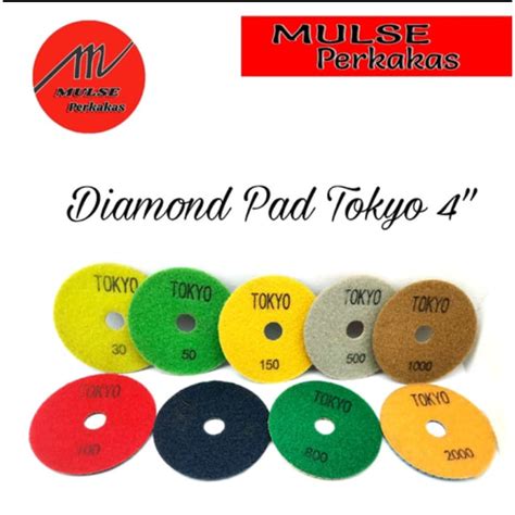 Jual Diamond Pad Tokyo Poles Marmer Shopee Indonesia