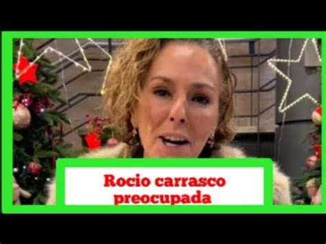 Rocio Carrasco Preocupada No Sabe Qu Pasar En El Mediaset Night